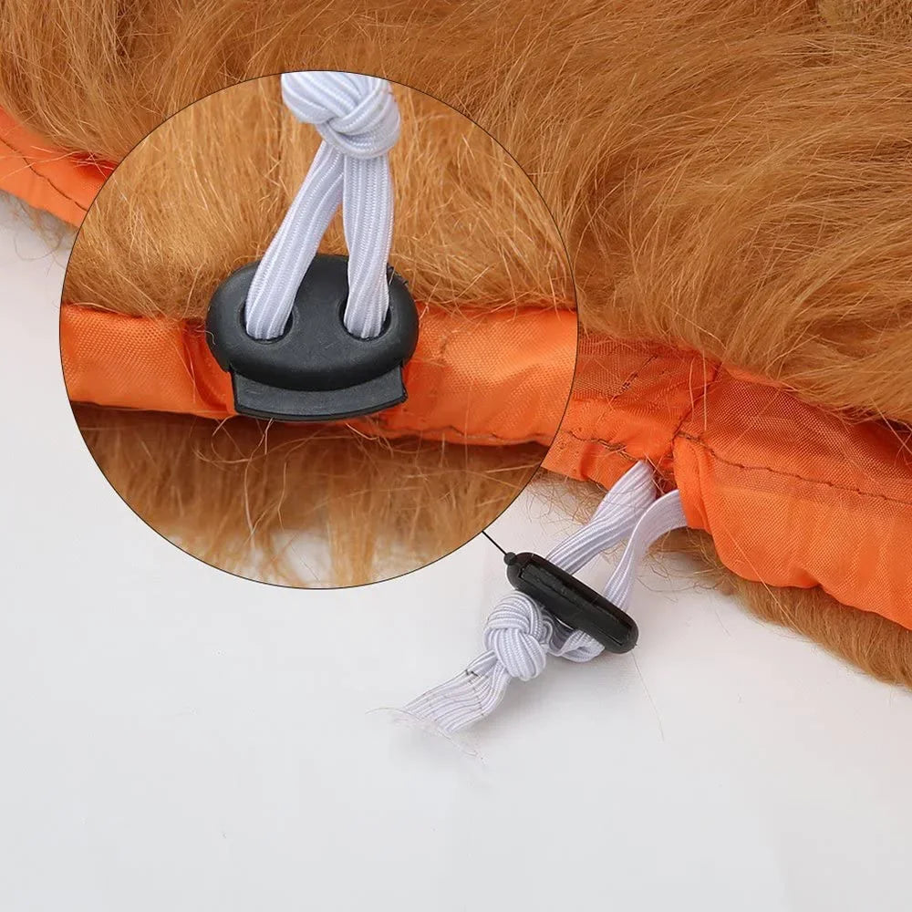 Cute Pet Dog Cosplay Clothes Lion Mane For Dog Costumes
