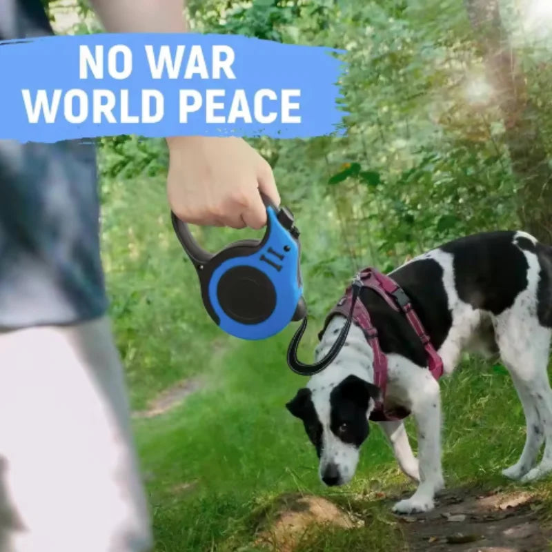 Dog Leash for Small Dogs, Automatic Retractable Durable Nylon Lead