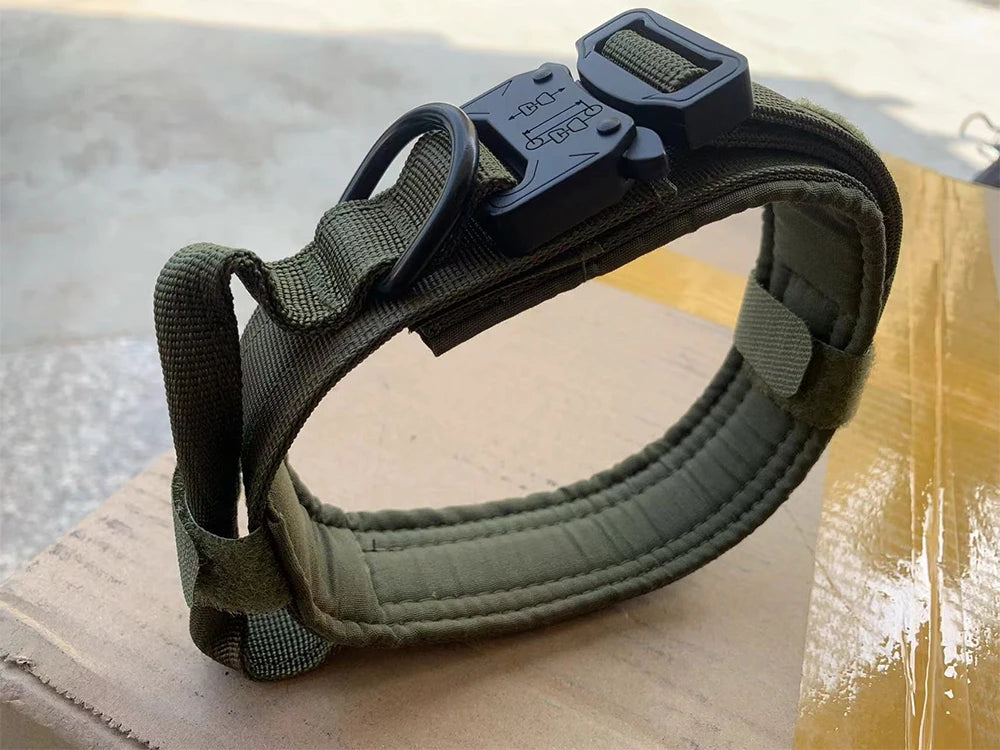 Dog Training Collar Adjustable Tactical Dog Collar