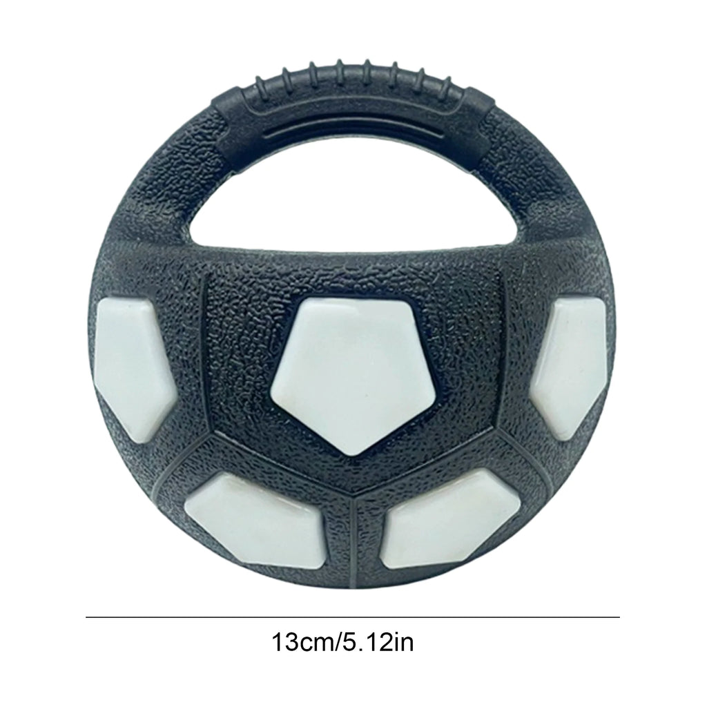 Dog Calming Ball with Handle Pet Dog Football Shape Toy.