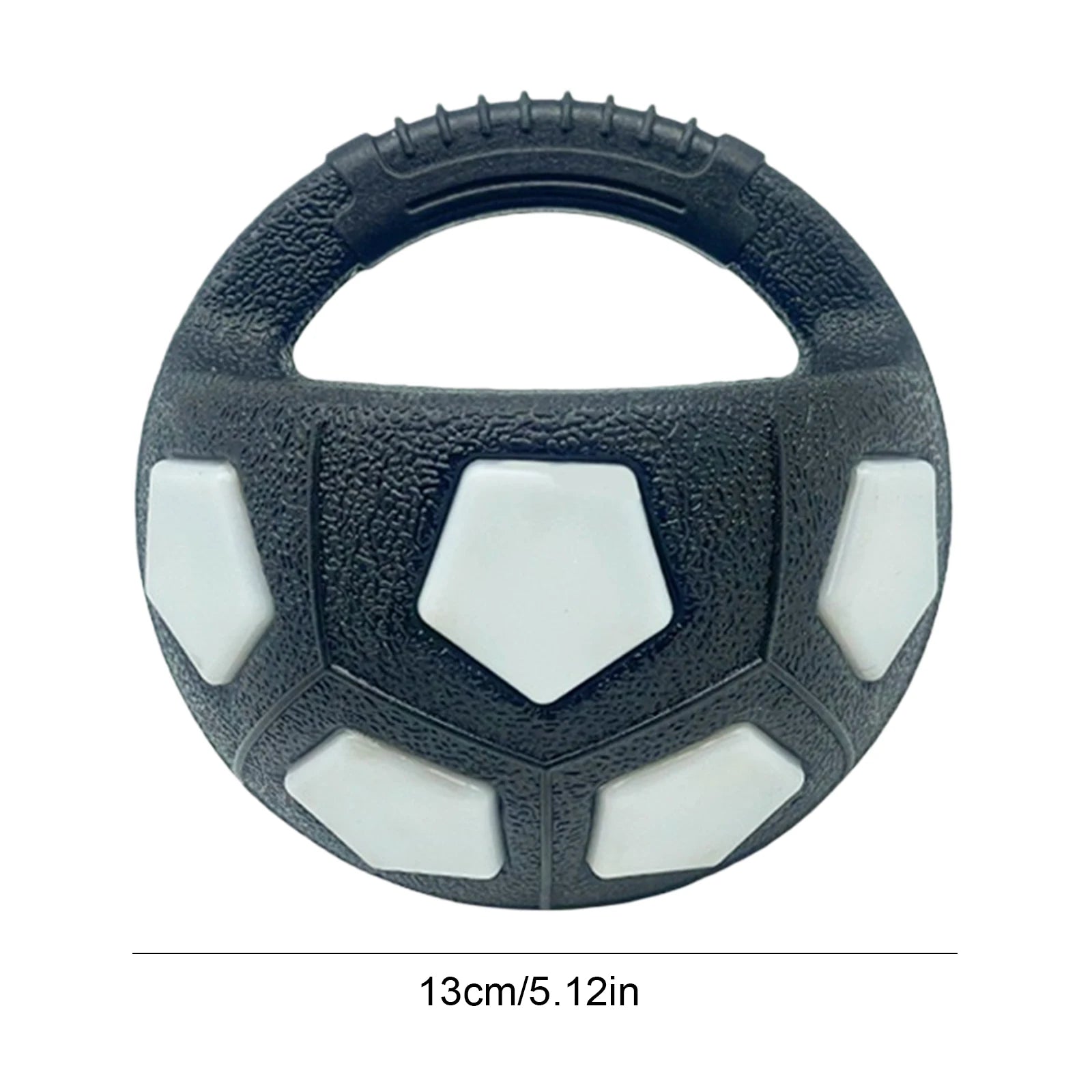 Dog Calming Ball with Handle Pet Dog Football Shape Toy.