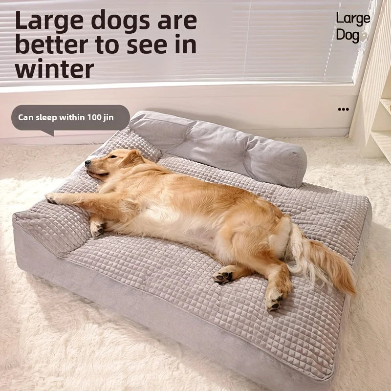 New Cat Bed Dog Pet Bed Kennel Non-Slip Winter Warm