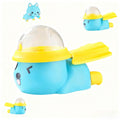 Cute Bear Plane Pet Food-dispensing Toy - Press Rotate Design