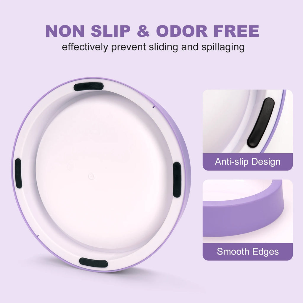 Pet Dog Slow Feeder Bowl Fun Non Slip Anti-Gulping