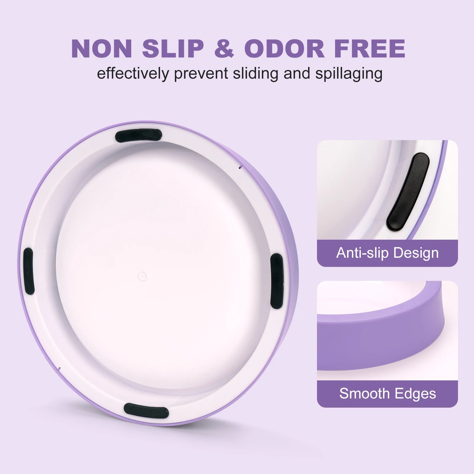 Pet Dog Slow Feeder Bowl Fun Non Slip Anti-Gulping