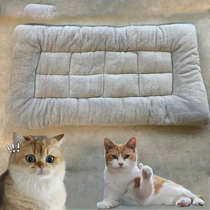Oversized Plush Dog Bed Sofa Crate Pad Ultra Soft