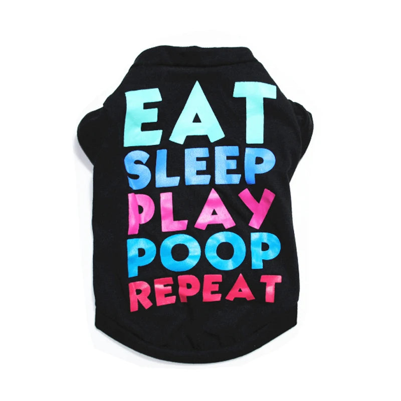 Fashionable pet clothes cute dog vest shirt dog costume