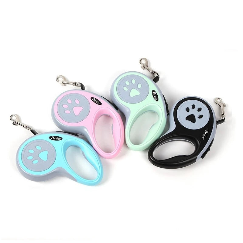 Nylon Dog Leash Automatic Retractable Durable Dog Lead For Small Dogs