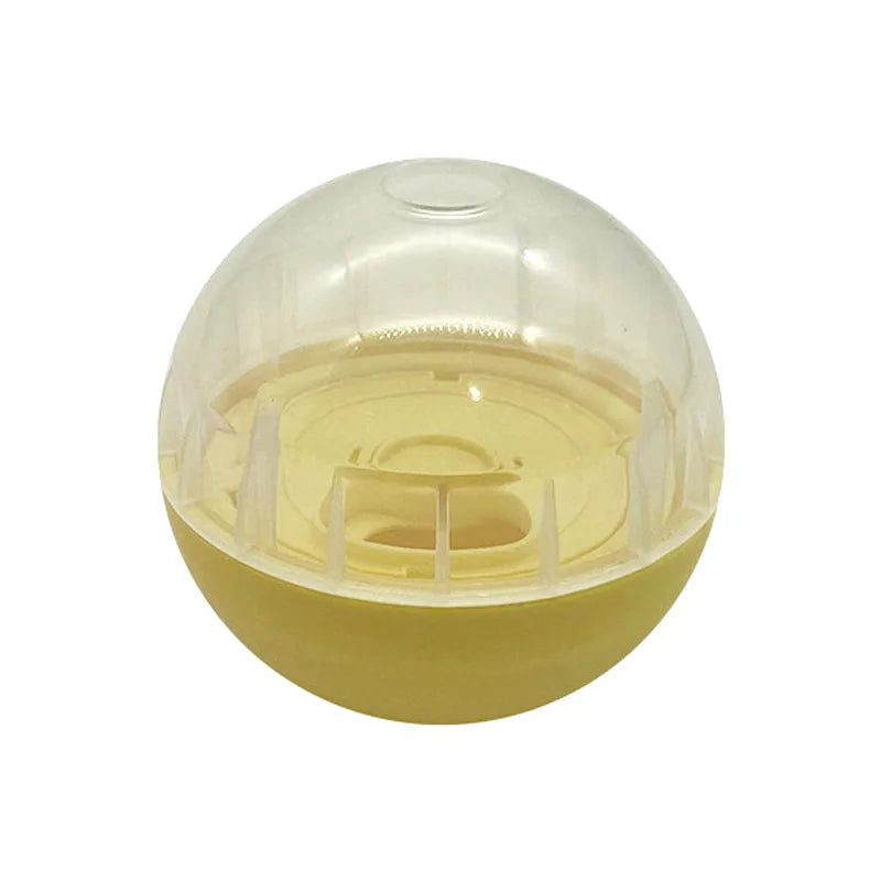 4" IQ Treat Ball Dog Toy, Interactive Food Dispenser.
