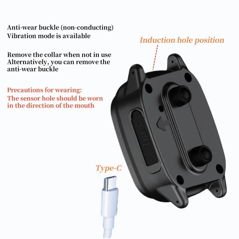 Waterproof Dog Bark Collar,Rechargeable Anti-Bark Collar For Dog.