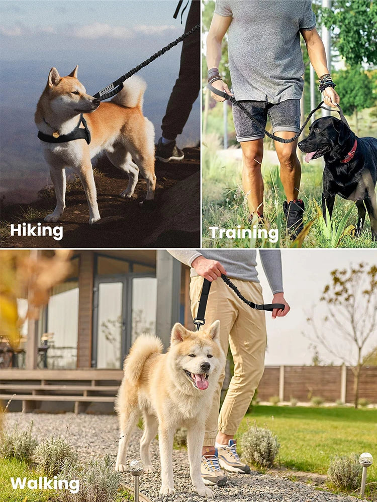 Military Adjustable Leash Quick Release Elastic Rope.