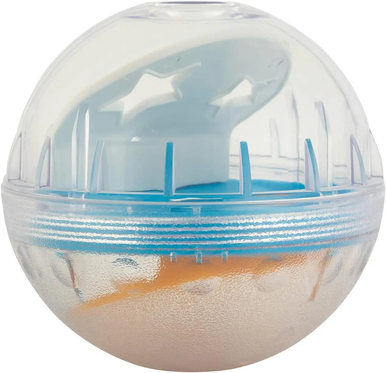 4" IQ Treat Ball Dog Toy, Interactive Food Dispenser.