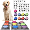 Dog Buttons for Communication 9 Pcs Dog Talking Button Set
