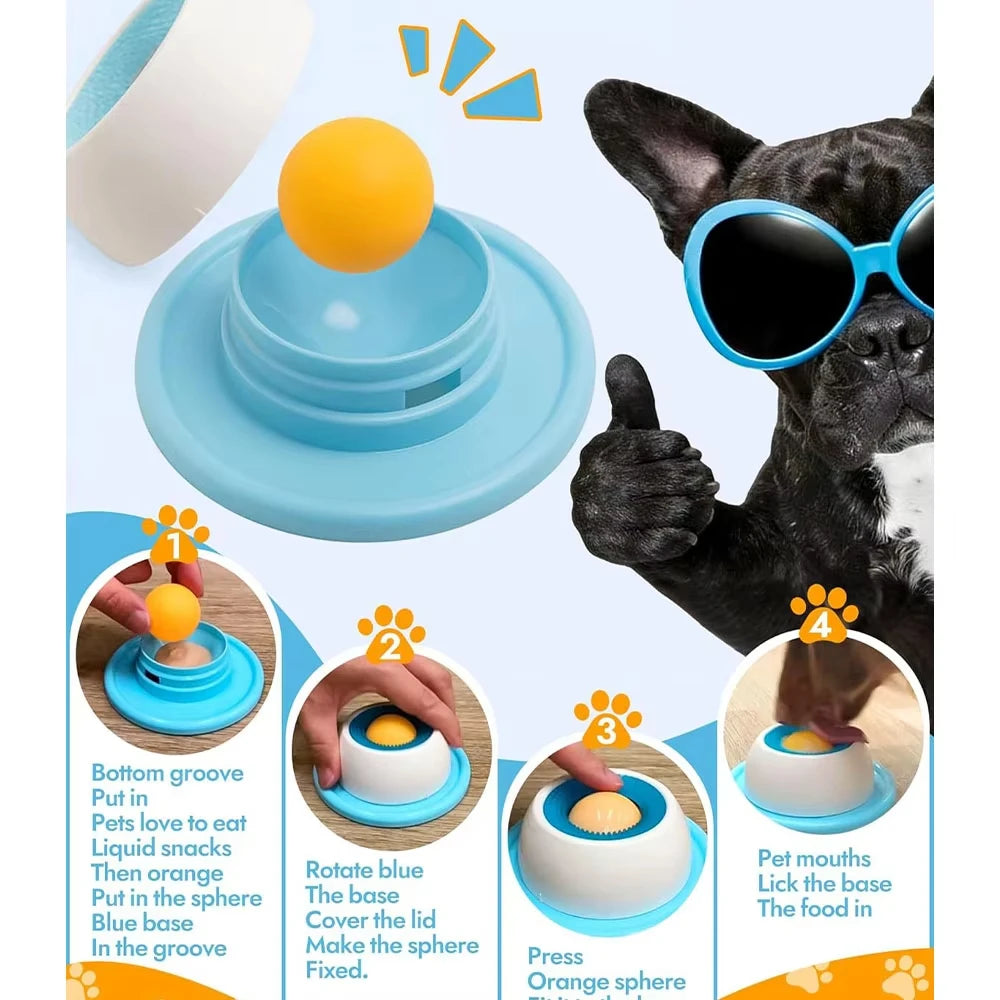 Lick Toys For Dogs Interactive Dog Toys Slow Feeder Food Dispenser