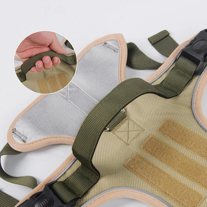 Dog Harness Reflective Midium Large Dogs Tactical Vest