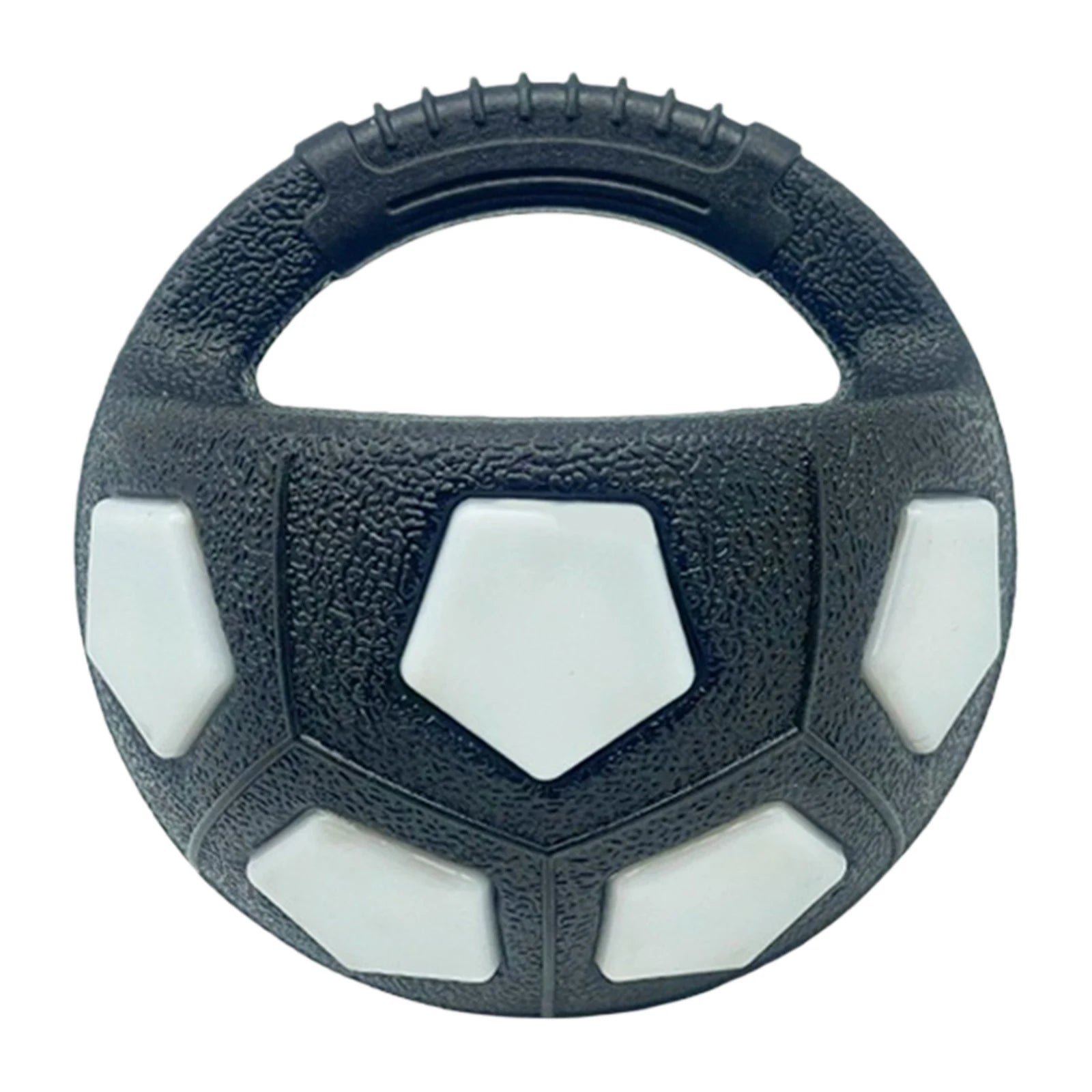 Dog Calming Ball with Handle Pet Dog Football Shape Toy.