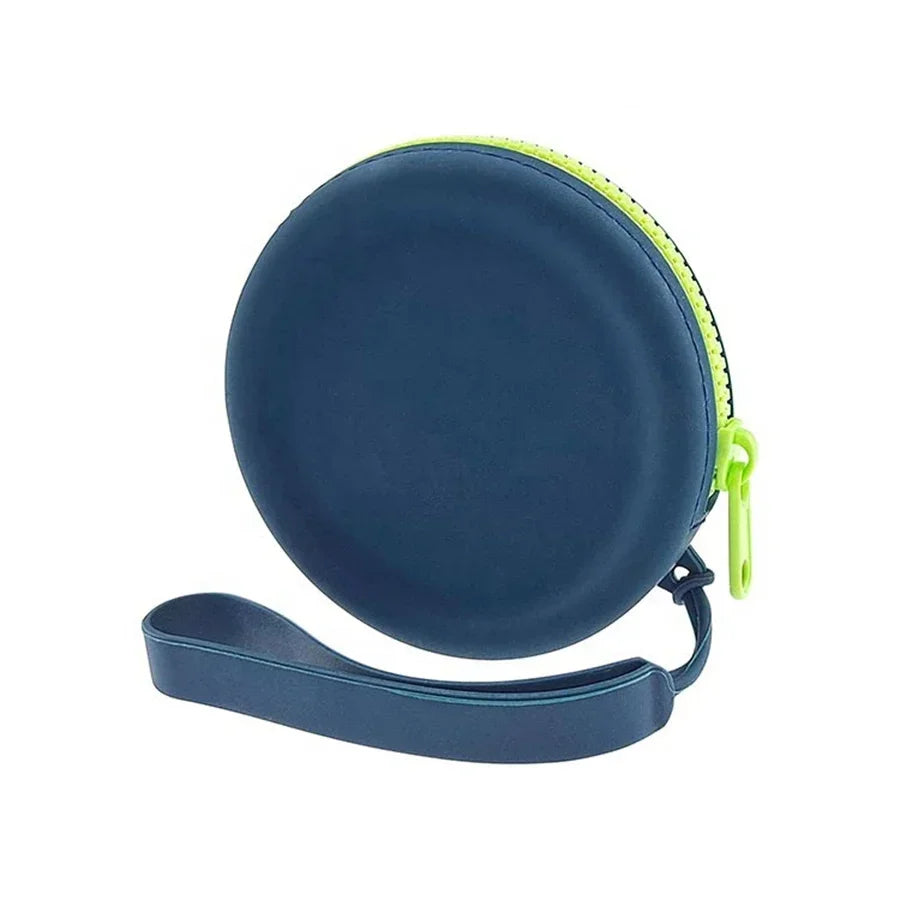 1Pc Pet Supplies Silicone Dog Food Bag Outdoor Training Pouch Waterproof Dog Snack Training Bag