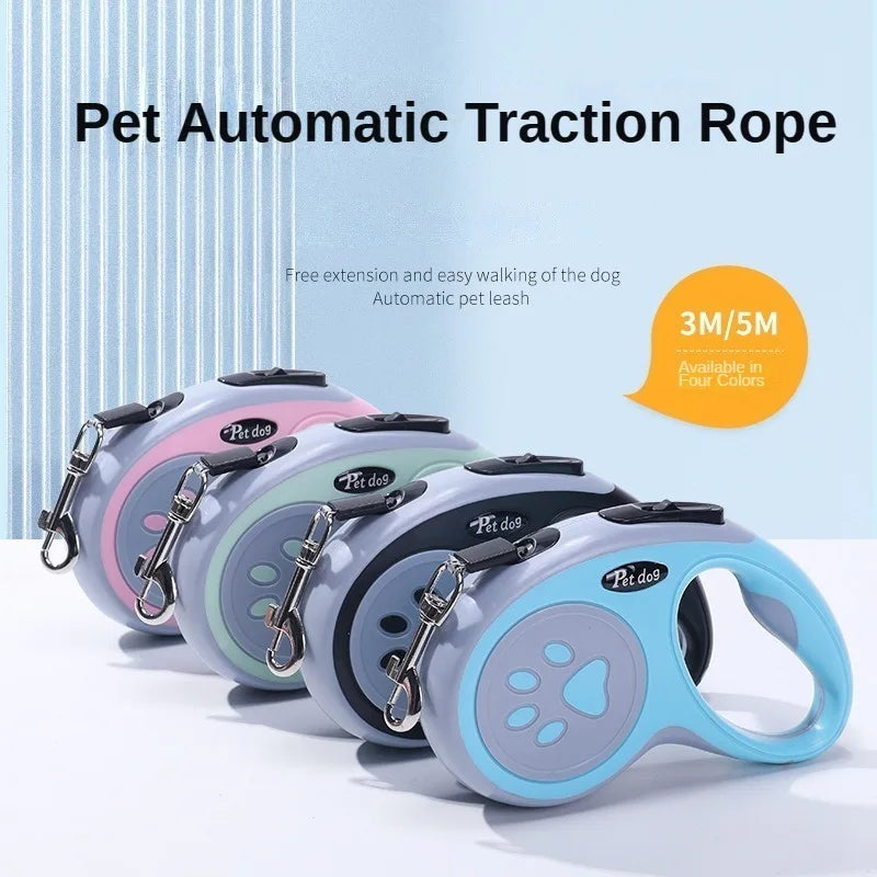 Nylon Dog Leash Automatic Retractable Durable Dog Lead For Small Dogs