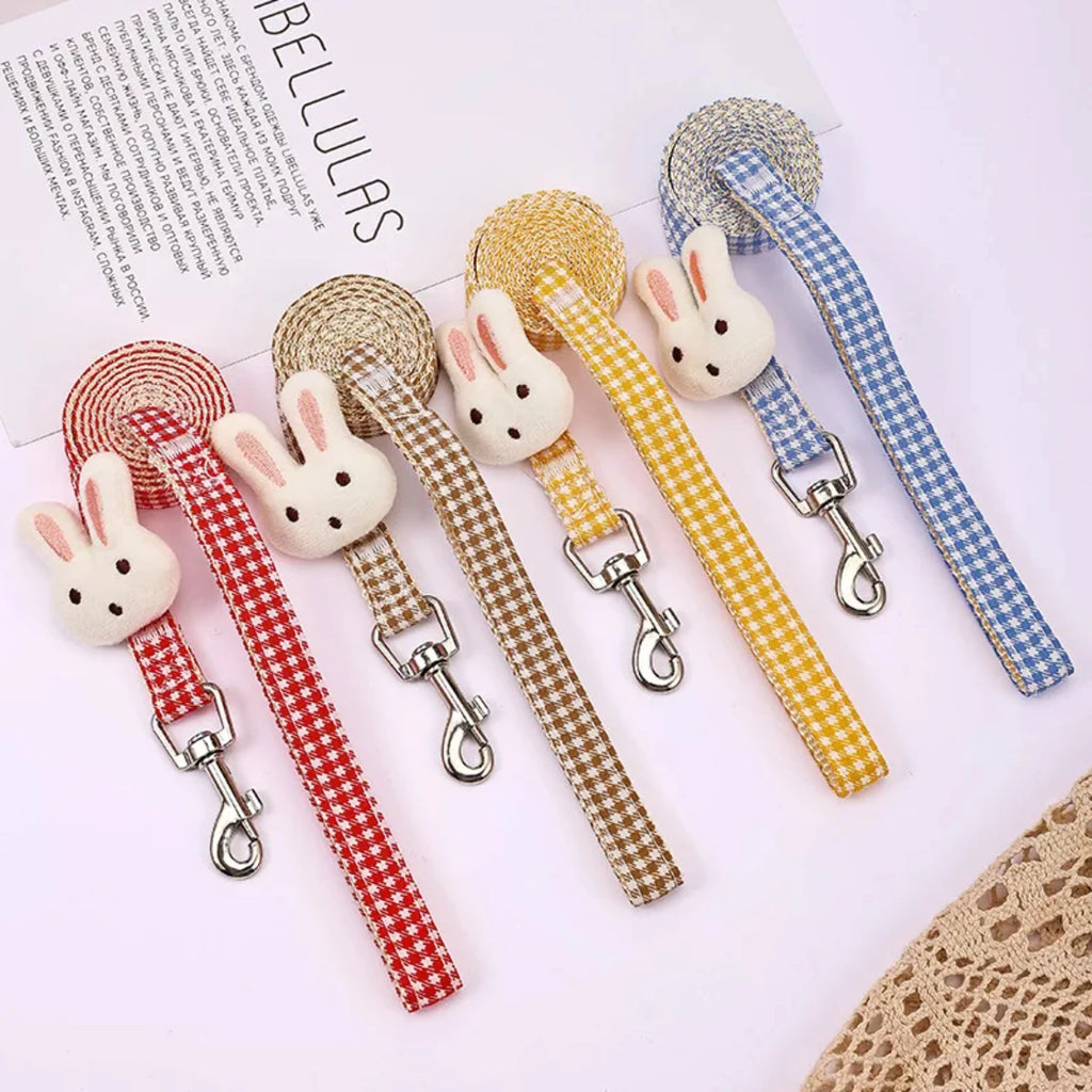 Small Dog Harness Leash  Quick Release Nylon Straps Anti Pulls
