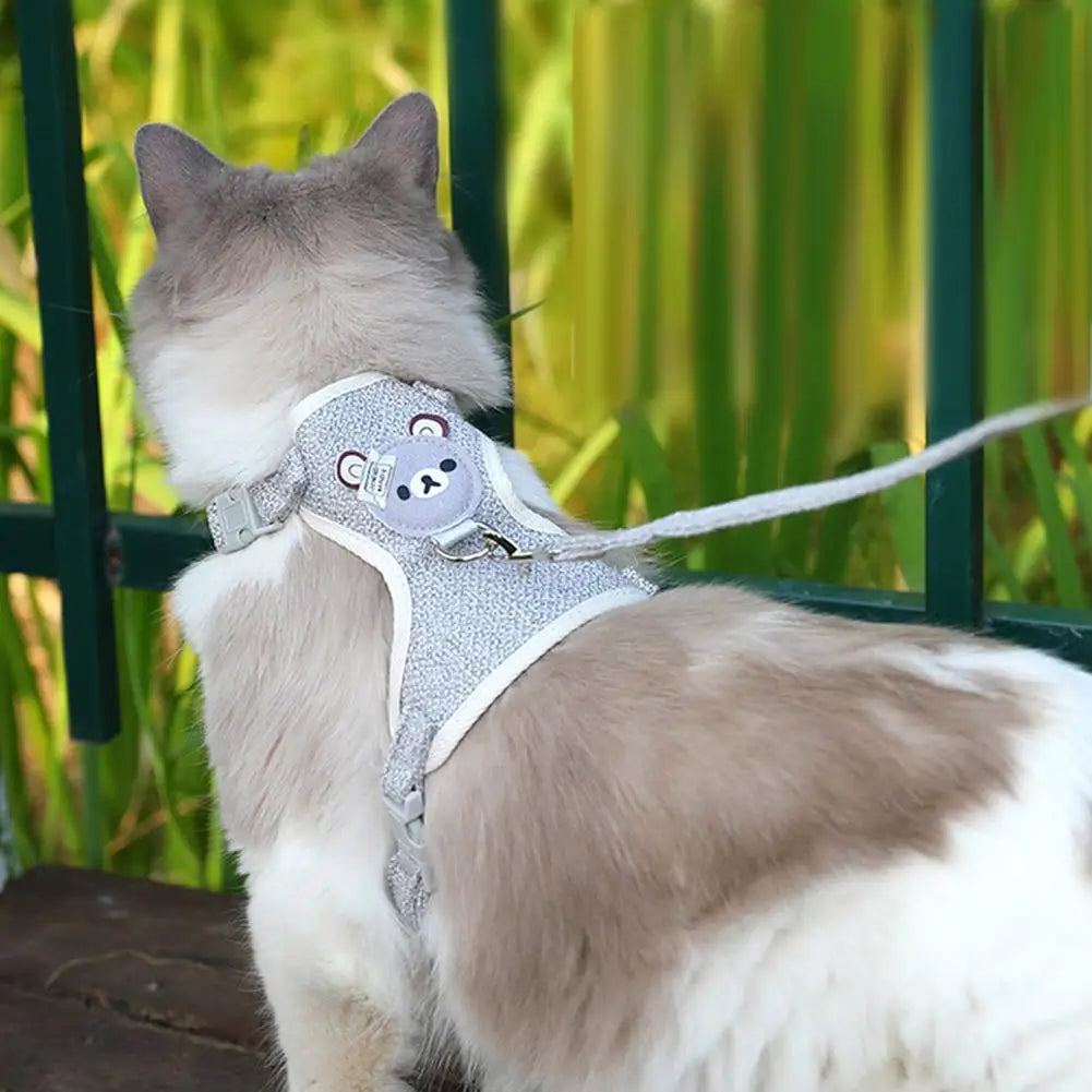 Lovely Small Pet Vest Chest Strap Dog Leash Traction Rope.