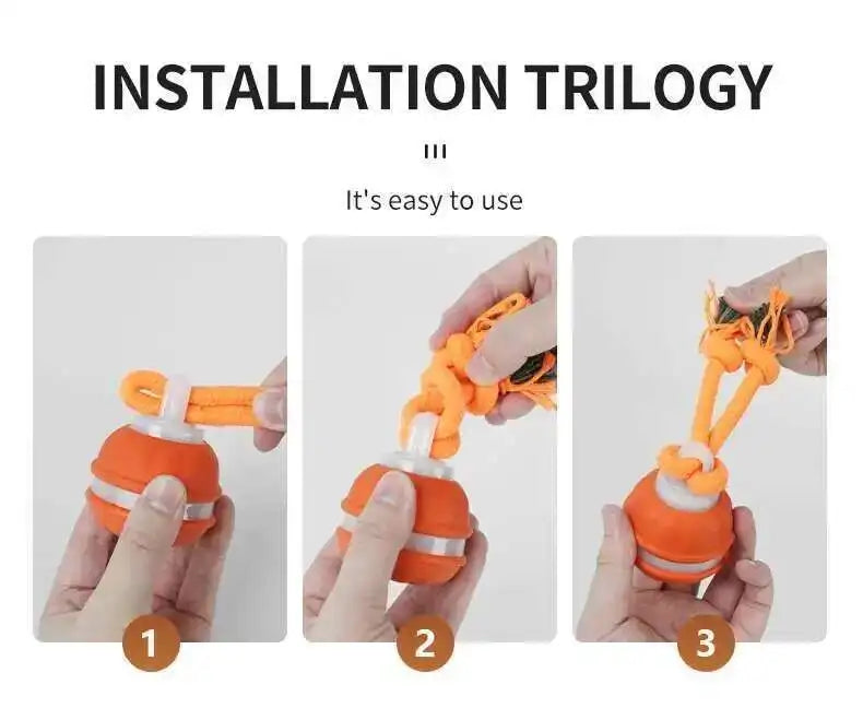Interactive Teasing Ball With Motion Activated Automatic Moving Squeaky Dog Toy