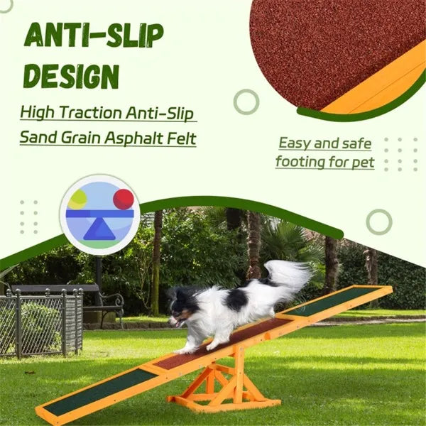 Dog Agility Seesaw - Training & Exercise Equipment for Dogs,