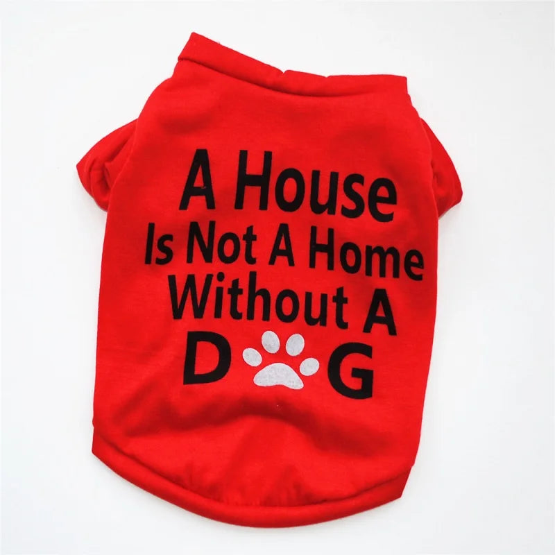 Fashionable pet clothes cute dog vest shirt dog costume