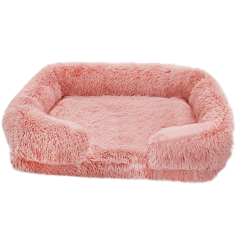 Thickened orthopedic dog bed for large dogs.