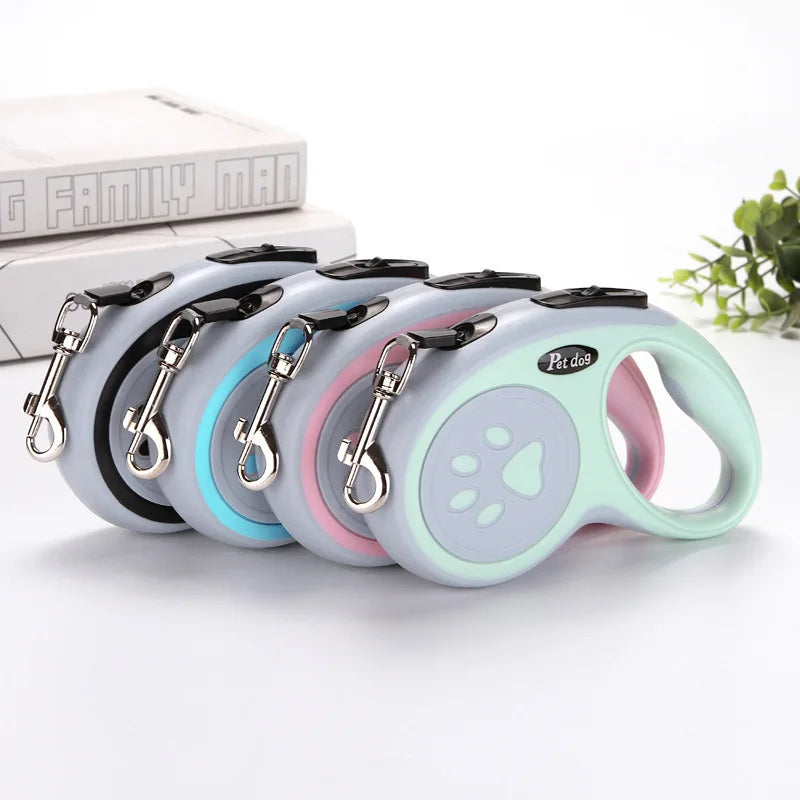 Nylon Dog Leash Automatic Retractable Durable Dog Lead For Small Dogs