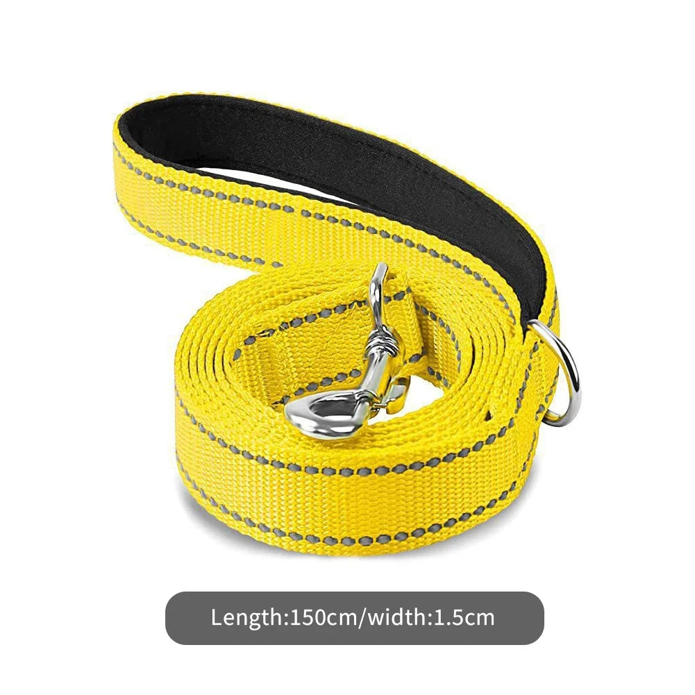Dogs And Cats Harness Collar Lead Strap Night Reflection