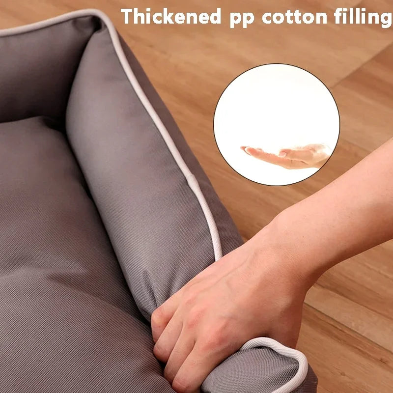 Four Season Square Dog Bed for Large Dog Mattress Bite-resistant  Waterproof