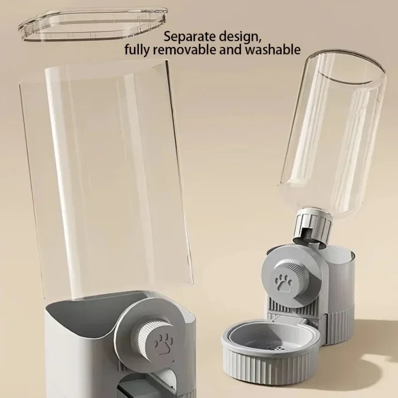 New Tepy Gravity Pet Auto Feeder Waterer