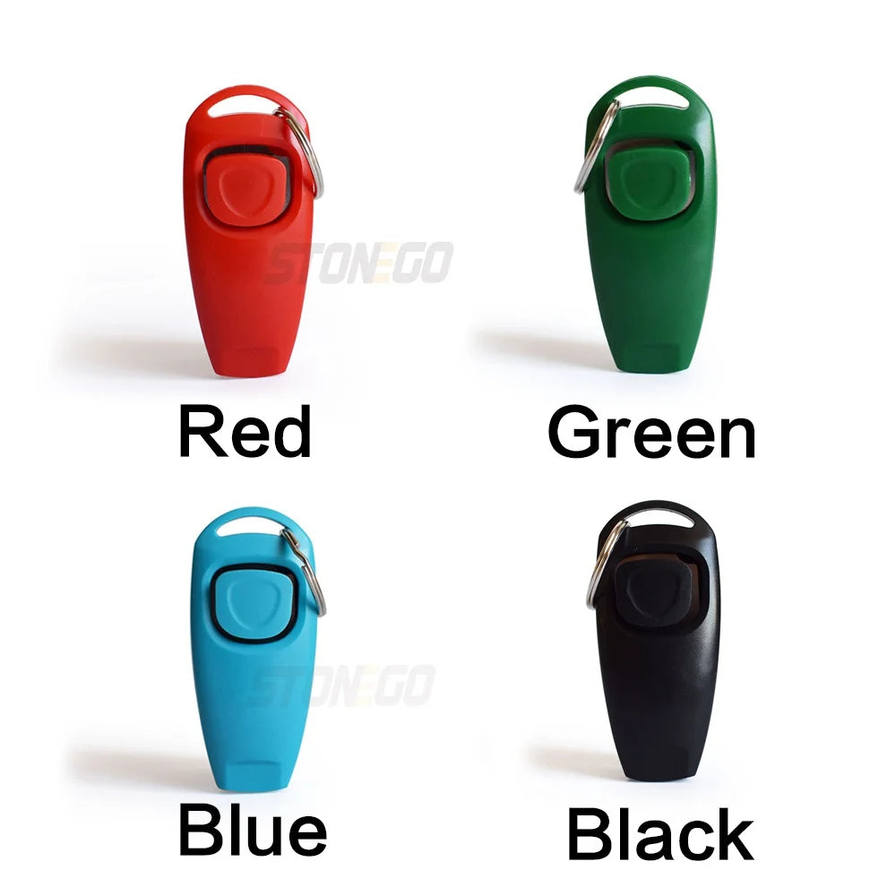 Pet Multifunction 2 in 1 Clicker & Whistle Dog Trainer