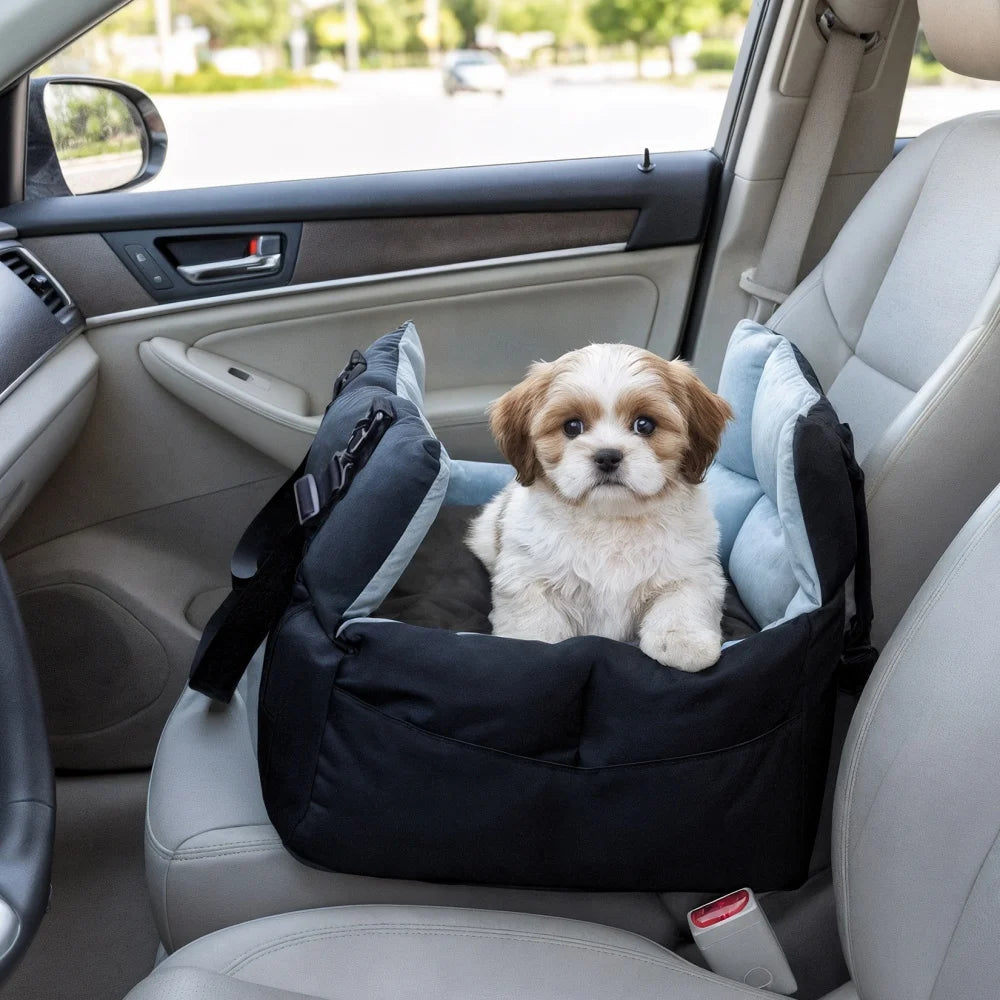 Portable Dog Car Seat Pet Puppy Booster Travel Bed