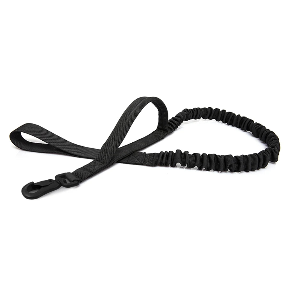 Military Adjustable Leash Quick Release Elastic Rope.