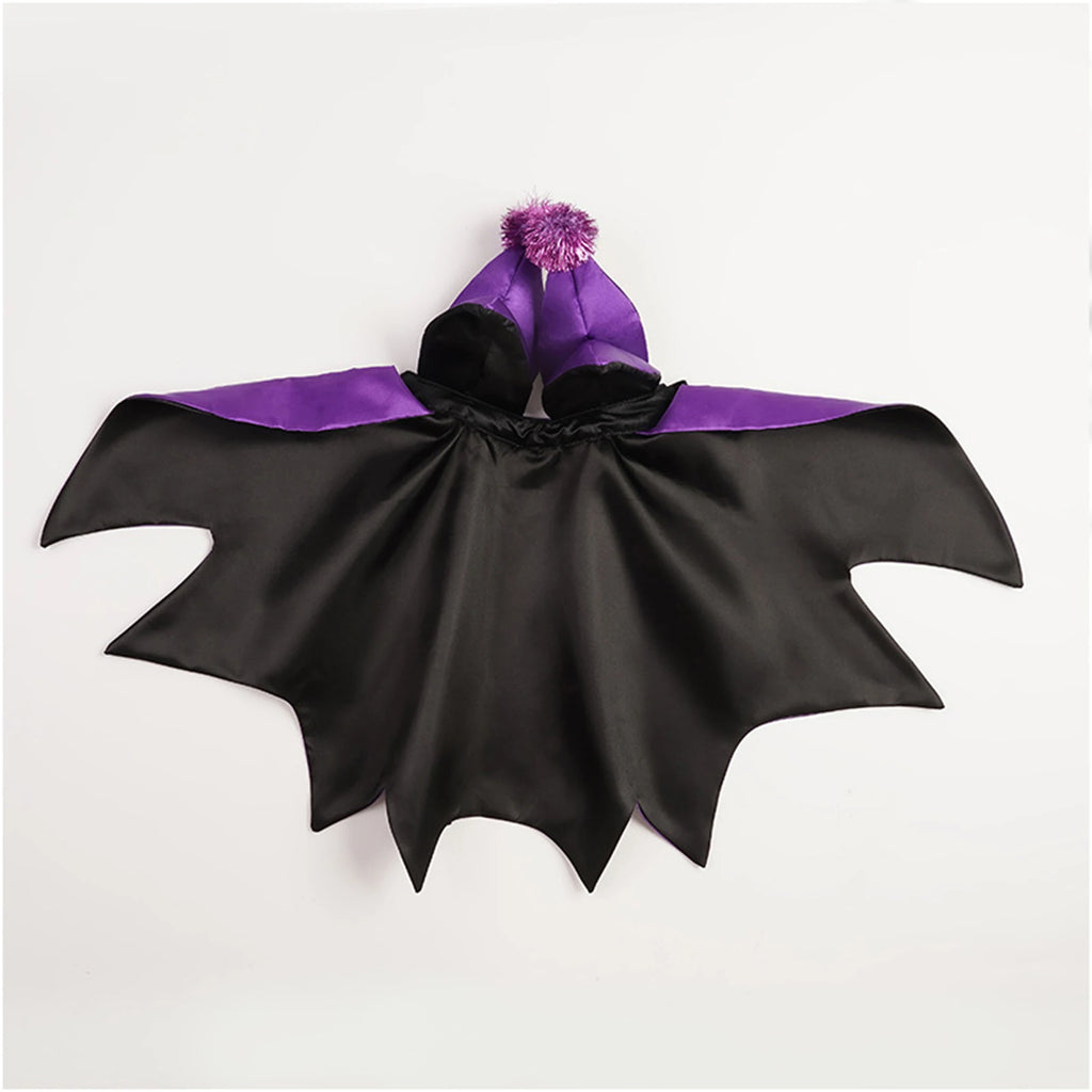 Halloween Pet Costume Set Funny Devil Cosplay Outfit with Cape