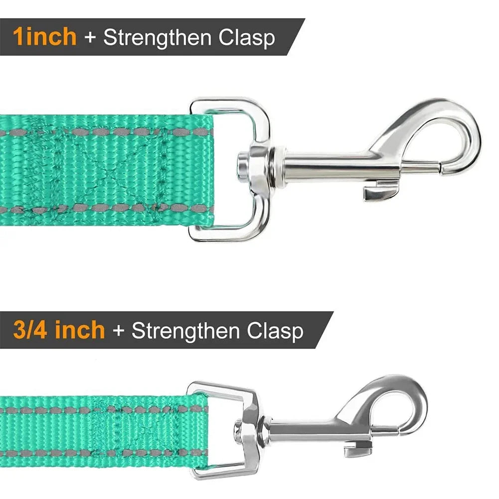Dogs And Cats Harness Collar Lead Strap Night Reflection