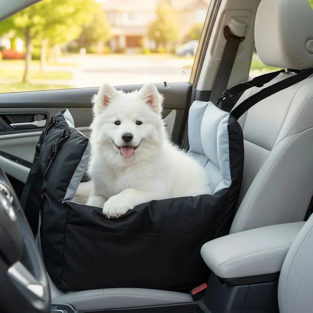 Portable Dog Car Seat Pet Puppy Booster Travel Bed