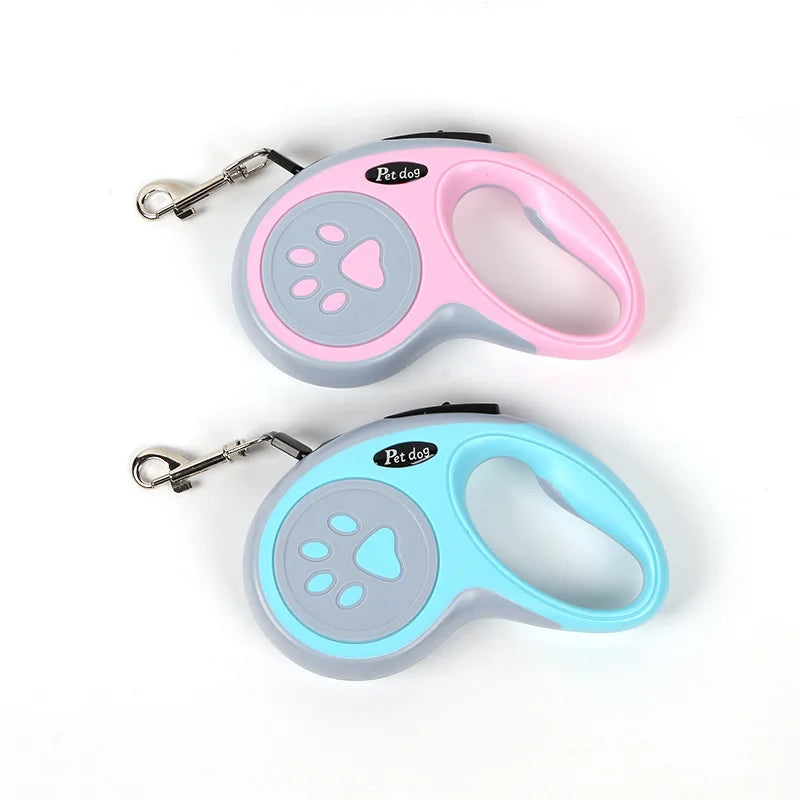 Nylon Dog Leash Automatic Retractable Durable Dog Lead For Small Dogs