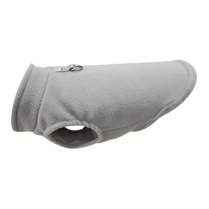 Warm Fleece Dogs Clothes Pet Dog Jacket Vest With D-Ring For Small Dog