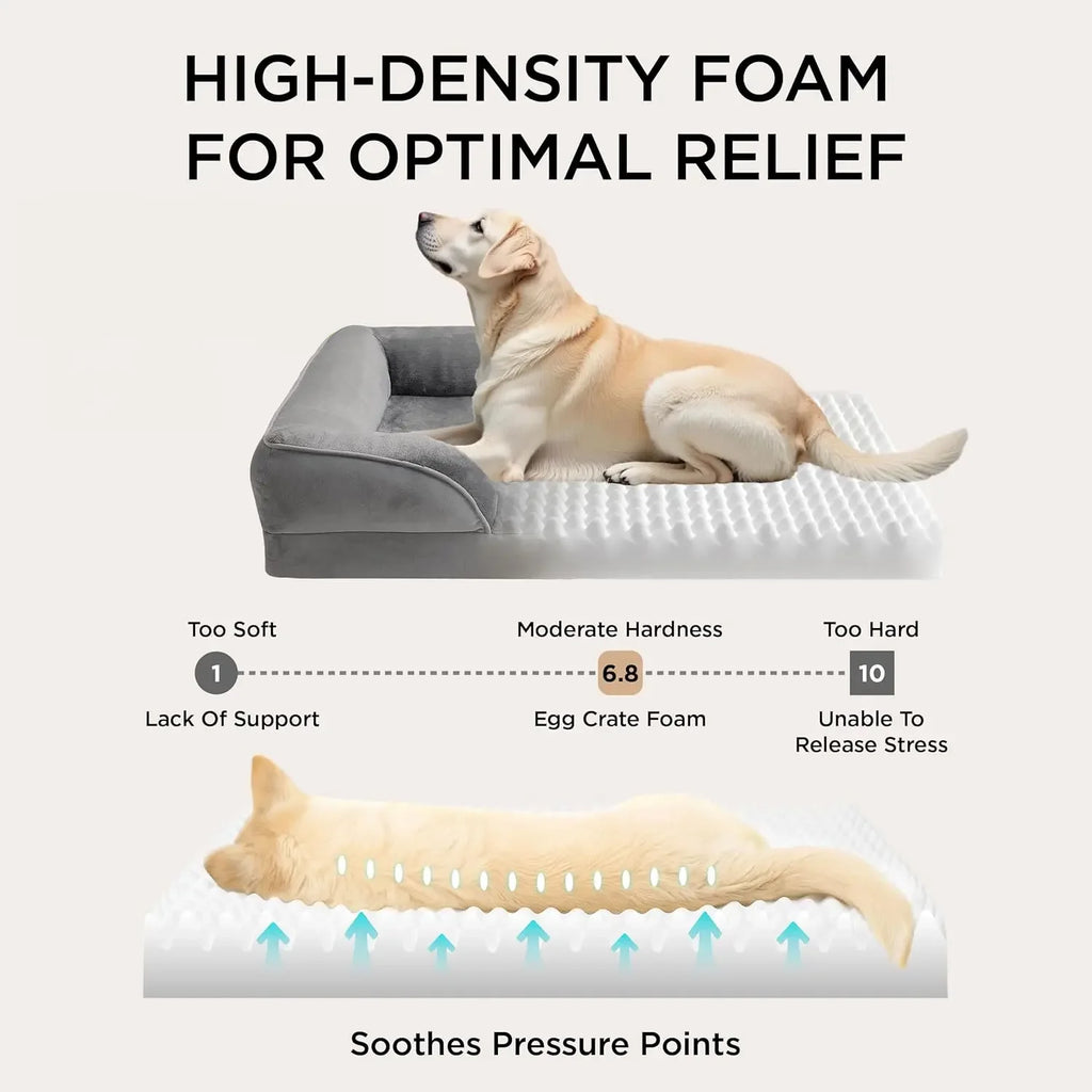 Waterproof Orthopedic Dog Bed Washable.
