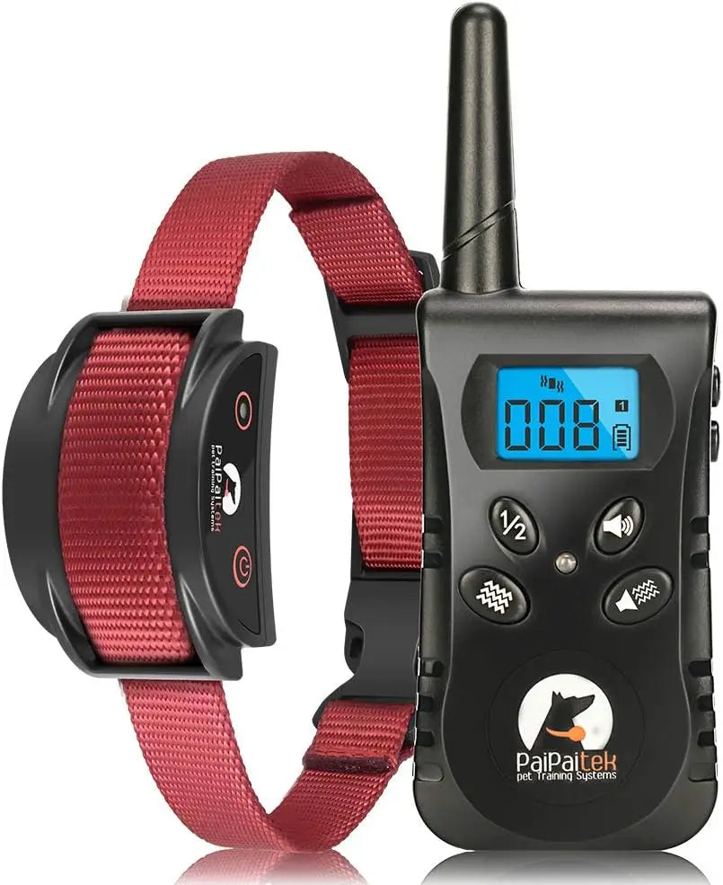 No Shock Dog Training Collar with Remote,1600ft Rechargeable