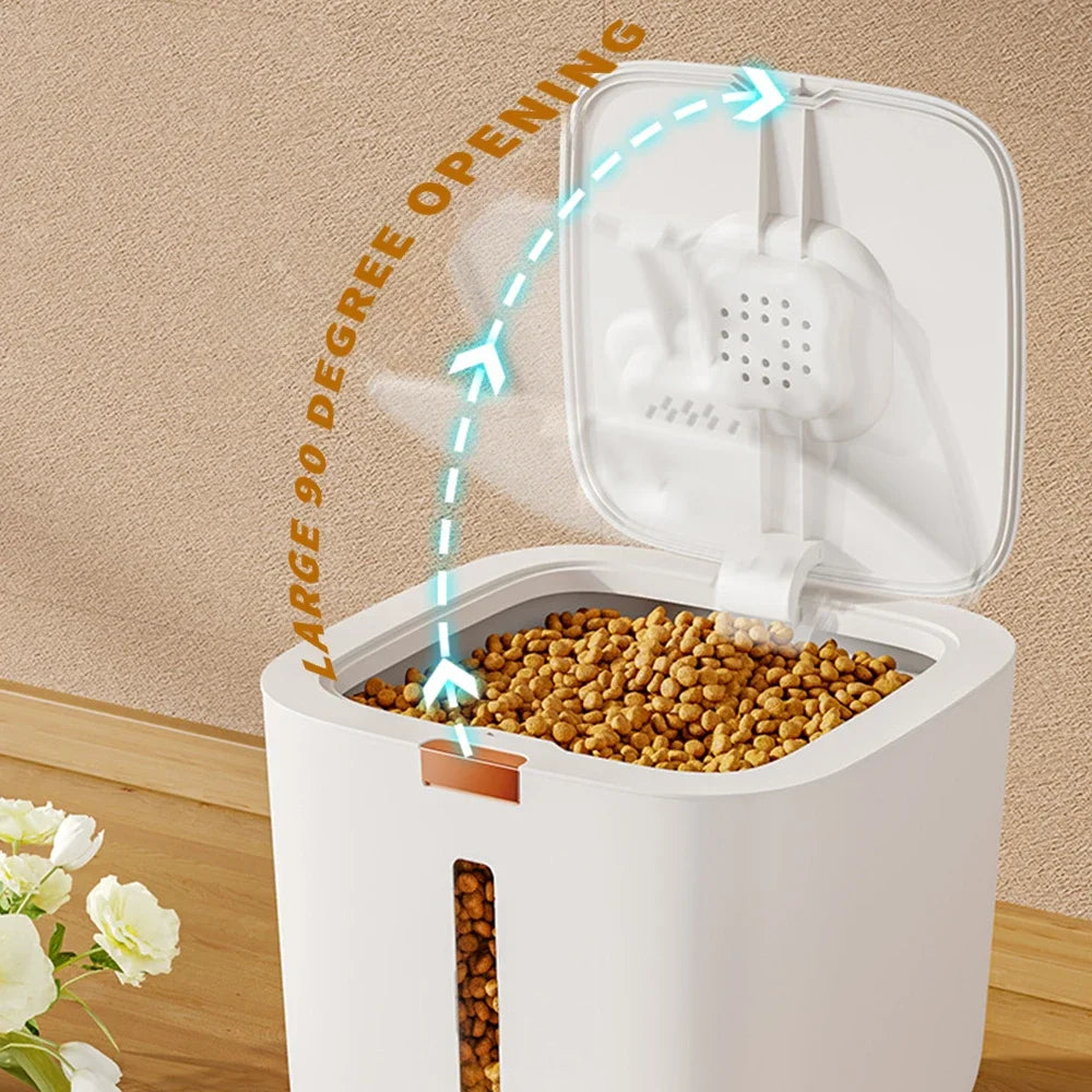 Pet Food Storage Barrel Large Storage Barrel Food Sealed Moisture-proof.