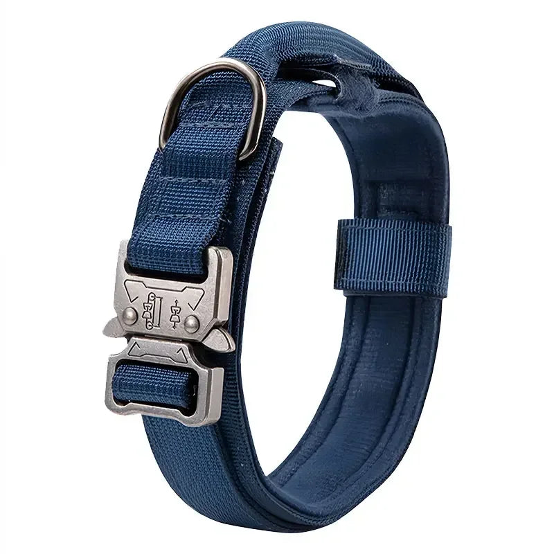 Outdoor Sports Style Tactical Dog Collar For Medium To Large Dogs