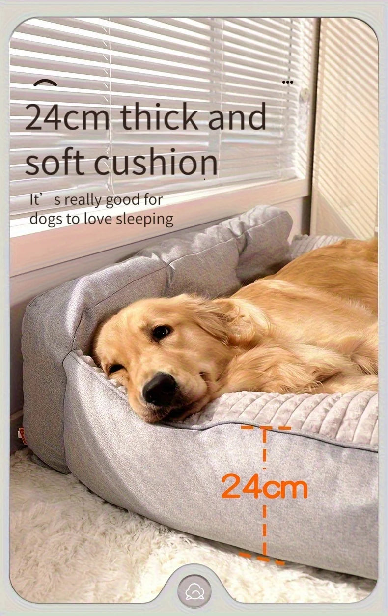 Large Dog Winter Warm Bed Extra Large Deep Sleep