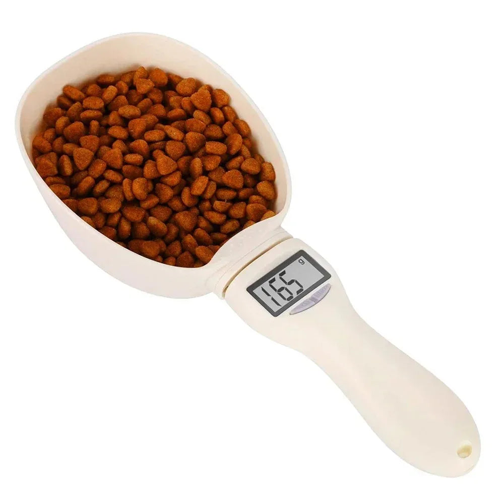 Pet Food Measuring Scoop Electronic Dog-Cat Food Measuring Cup