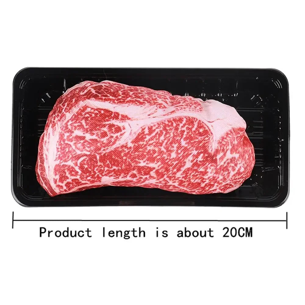 Simulation Squeaky Bone Dog Toys Steak Bite-Resistant Clean Dog Chew