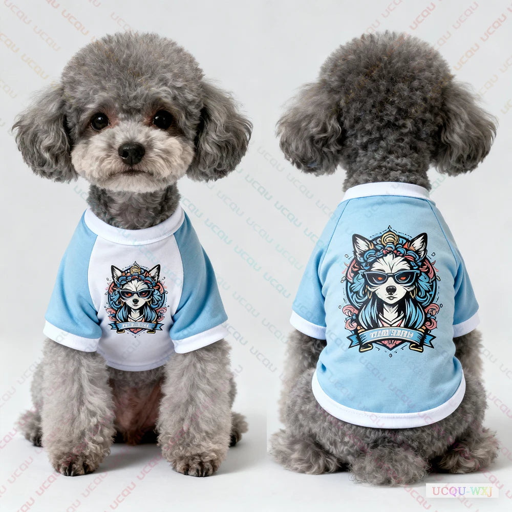 Dog T-Shirts Vest Fashion Trend Design