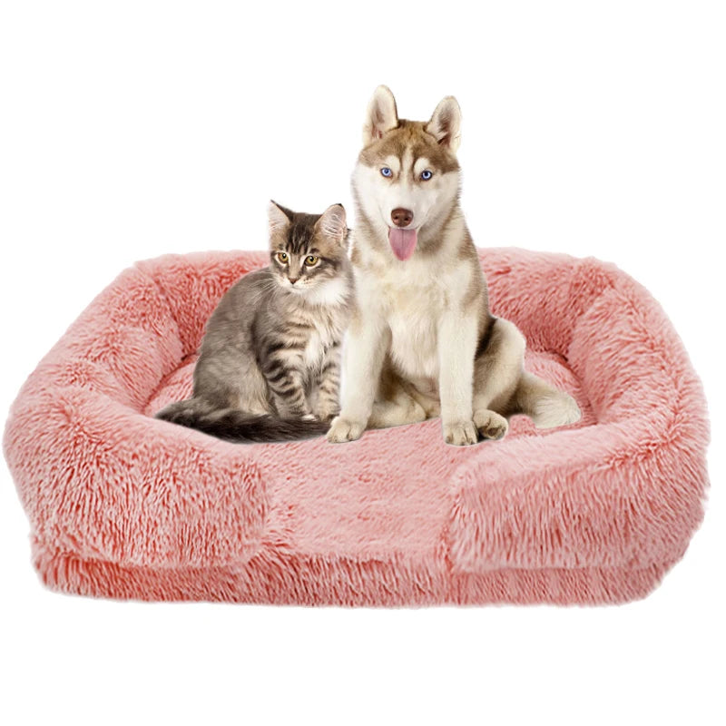 Thickened orthopedic dog bed for large dogs.