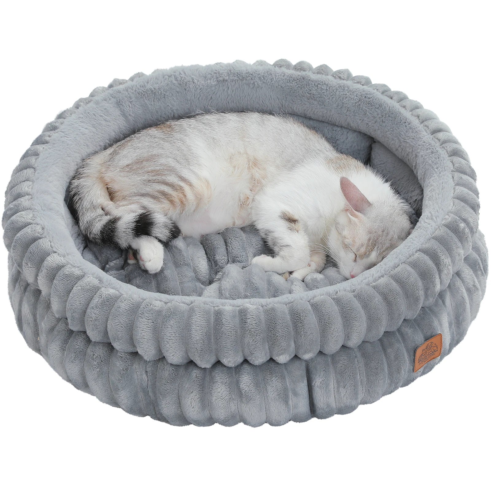 Dog Bed for Medium Dogs Cozy  Bed for Indoor  Washable Round Pet Bed